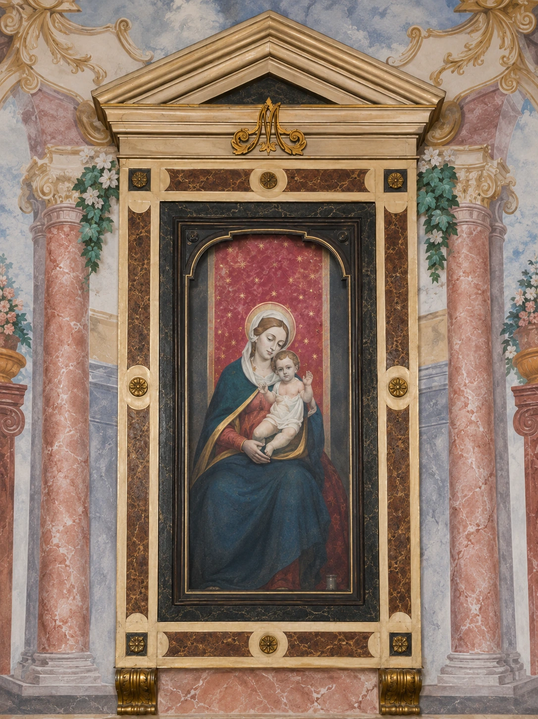 Image of the Virgin Mary with the Infant Jesus